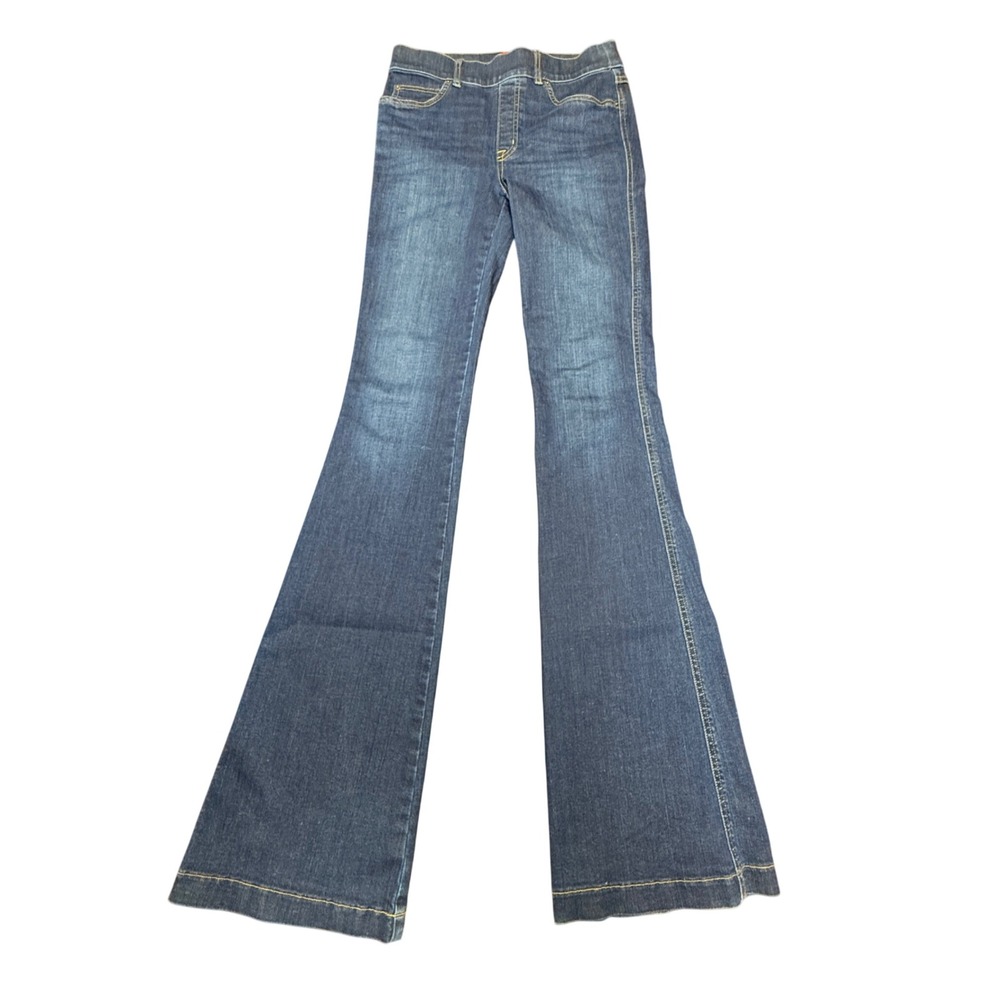 SPANX Blue Flared Jeans Jeggings
